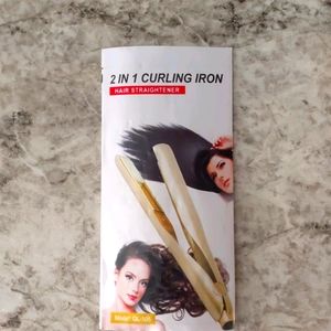 2 in 1 Curling Iron